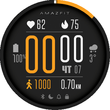 华米跃我Amazfit Verge Lite手表表盘