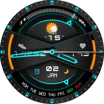 华米跃我Amazfit Verge Lite手表表盘