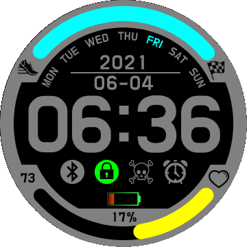 华米跃我Amazfit Verge Lite手表表盘