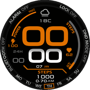 华米跃我Amazfit Verge Lite手表表盘