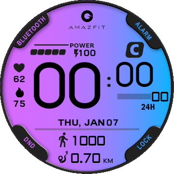 华米跃我Amazfit Verge Lite手表表盘