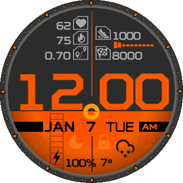 华米跃我Amazfit Verge Lite手表表盘