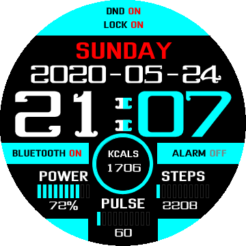华米跃我Amazfit Verge Lite手表表盘