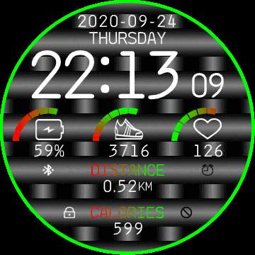 华米跃我Amazfit Verge Lite手表表盘