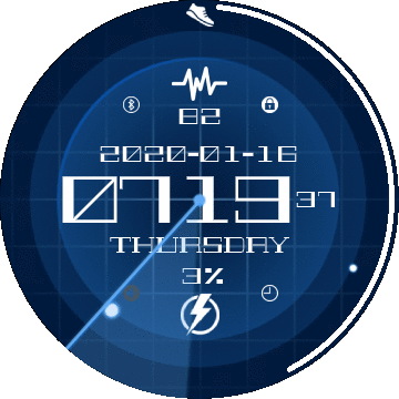 华米跃我Amazfit Verge Lite手表表盘