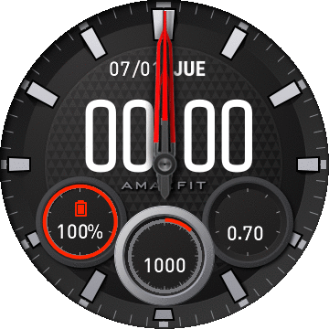 华米跃我Amazfit Verge Lite手表表盘