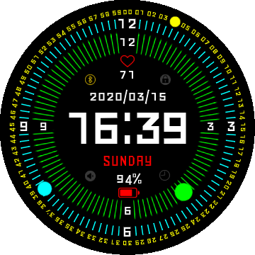 华米跃我Amazfit Verge Lite手表表盘