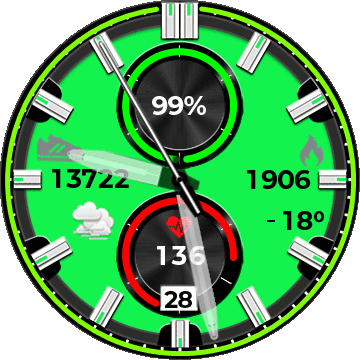 华米跃我Amazfit Verge Lite手表表盘