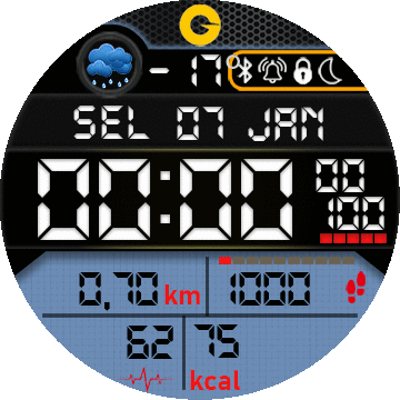 华米跃我Amazfit Verge Lite手表表盘