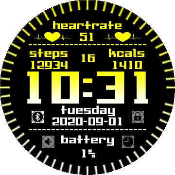 华米跃我Amazfit Verge Lite手表表盘