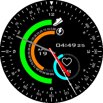 华米跃我Amazfit Verge Lite手表表盘
