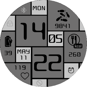 华米跃我Amazfit Verge Lite手表表盘