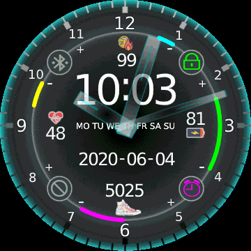 华米跃我Amazfit Verge Lite手表表盘
