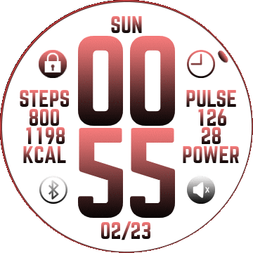 华米跃我Amazfit Verge Lite手表表盘