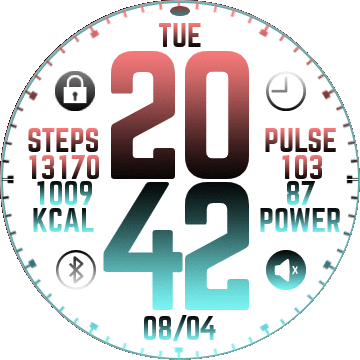 华米跃我Amazfit Verge Lite手表表盘