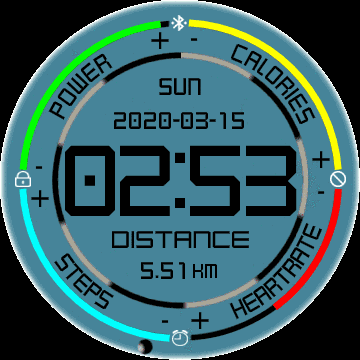 华米跃我Amazfit Verge Lite手表表盘