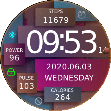 华米跃我Amazfit Verge Lite手表表盘