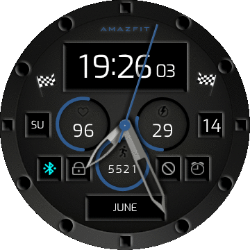 华米跃我Amazfit Verge Lite手表表盘