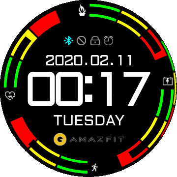 华米跃我Amazfit Verge Lite手表表盘