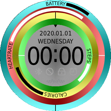 华米跃我Amazfit Verge Lite手表表盘