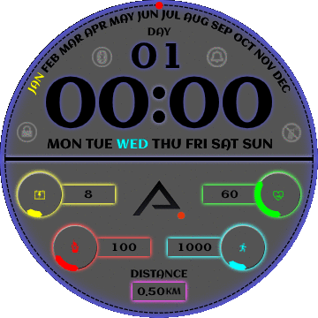 华米跃我Amazfit Verge Lite手表表盘