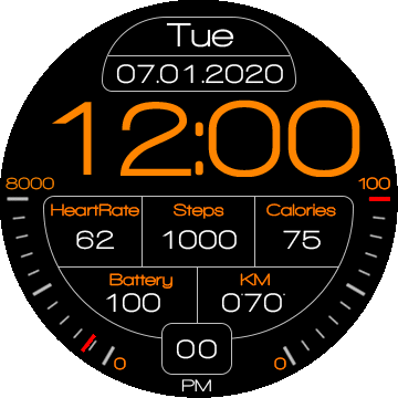 华米跃我Amazfit Verge Lite手表表盘