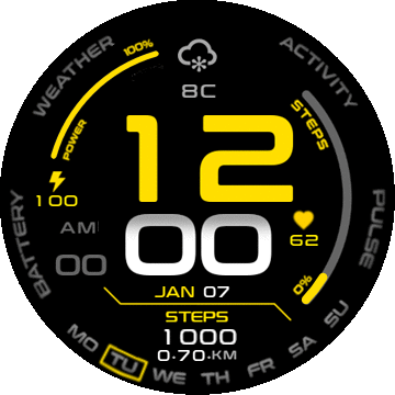 华米跃我Amazfit Verge Lite手表表盘