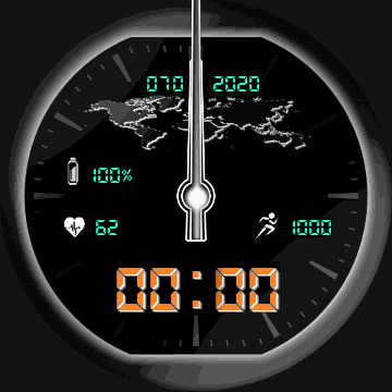 华米跃我Amazfit Verge Lite手表表盘