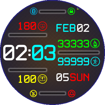 华米跃我Amazfit Verge Lite手表表盘