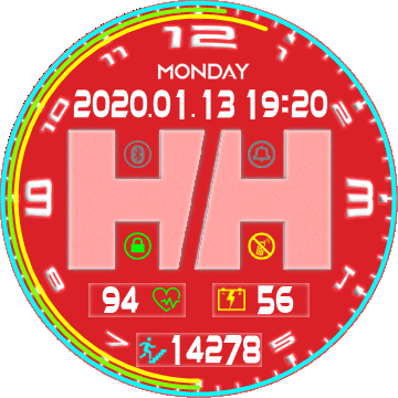 华米跃我Amazfit Verge Lite手表表盘