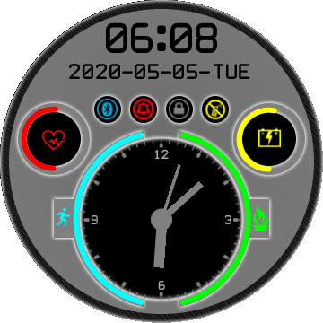 华米跃我Amazfit Verge Lite手表表盘