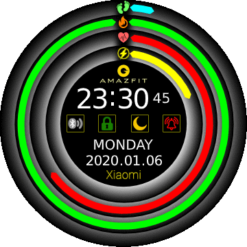 华米跃我Amazfit Verge Lite手表表盘