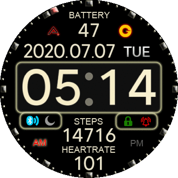 华米跃我Amazfit Verge Lite手表表盘