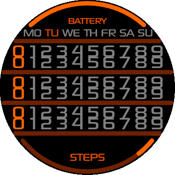 华米跃我Amazfit Verge Lite手表表盘