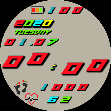 华米跃我Amazfit Verge Lite手表表盘