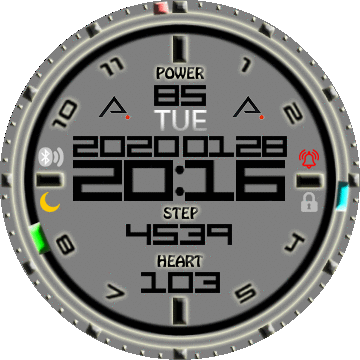 华米跃我Amazfit Verge Lite手表表盘