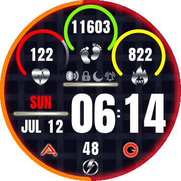 华米跃我Amazfit Verge Lite手表表盘