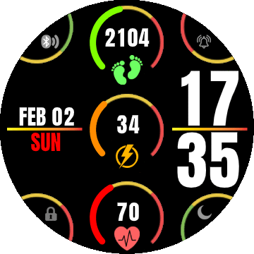 华米跃我Amazfit Verge Lite手表表盘