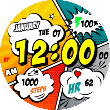 华米跃我Amazfit Verge Lite手表表盘