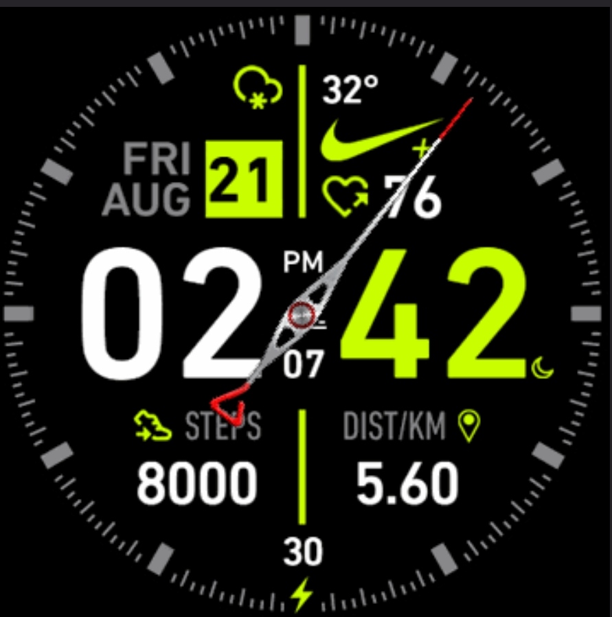 华米跃我Amazfit Verge Lite手表表盘