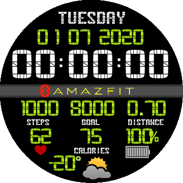 华米跃我Amazfit Verge Lite手表表盘
