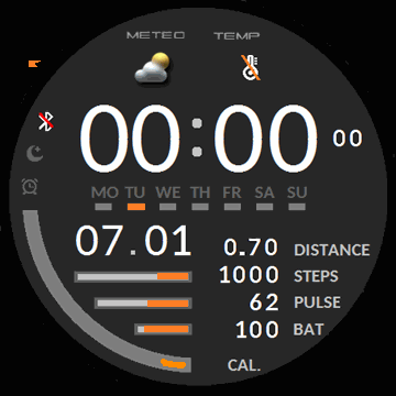 华米跃我Amazfit Verge Lite手表表盘