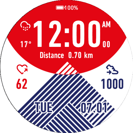 华米跃我Amazfit Verge Lite手表表盘