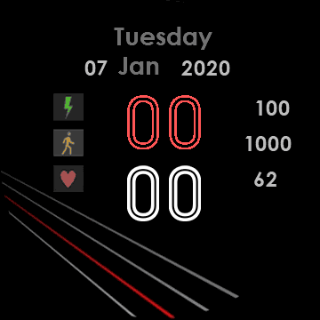 华米跃我Amazfit Verge Lite手表表盘