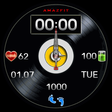 华米跃我Amazfit Verge Lite手表表盘