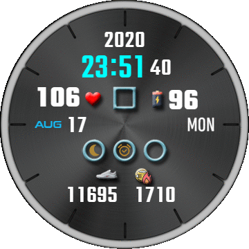 华米跃我Amazfit Verge Lite手表表盘