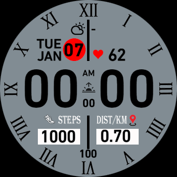 华米跃我Amazfit Verge Lite手表表盘