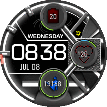 华米跃我Amazfit Verge Lite手表表盘