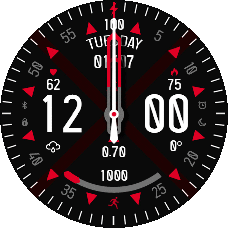 华米跃我Amazfit Verge Lite手表表盘