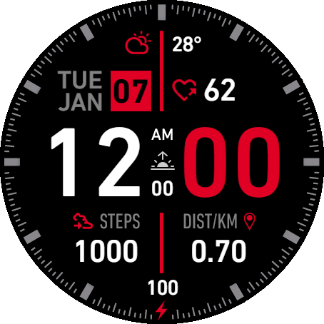 华米跃我Amazfit Verge Lite手表表盘